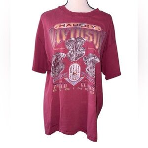 Harley Davidson Vintage 1995 World Class Engines Orlando, Florida T-Shirt